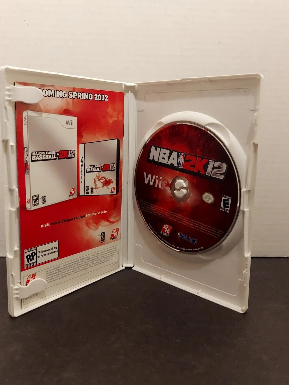 NBA 2k12 For Wii Nba 2k12 wii complete with manual Nintendo Wii Michael jordan